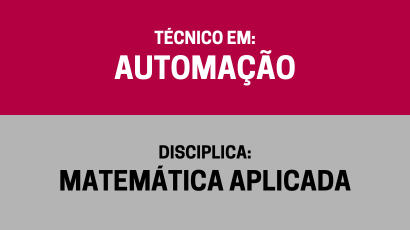 Matemática Aplicada – (Ta)