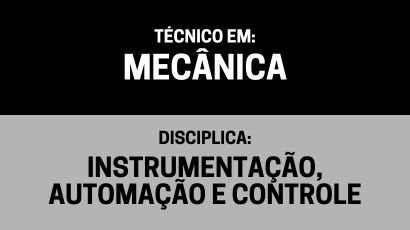 Instrumentação, automação e controle – (Tm)