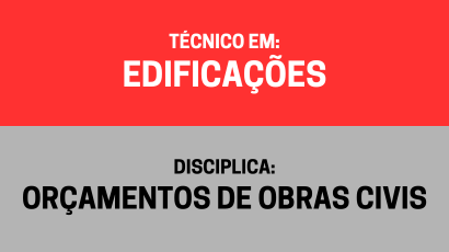 Orçamentos de Obras Civis – (Ted)
