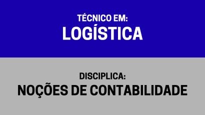 Noções de Contabilidade – (TL)