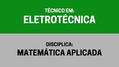 Matemática Aplicada – (te)