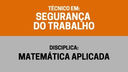 Matemática Aplicada – (Tst)