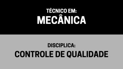 Controle de Qualidade – (Tm)