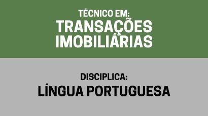 Língua Portuguesa – (Tti)