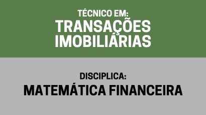 Matemática Financeira – (Tti)
